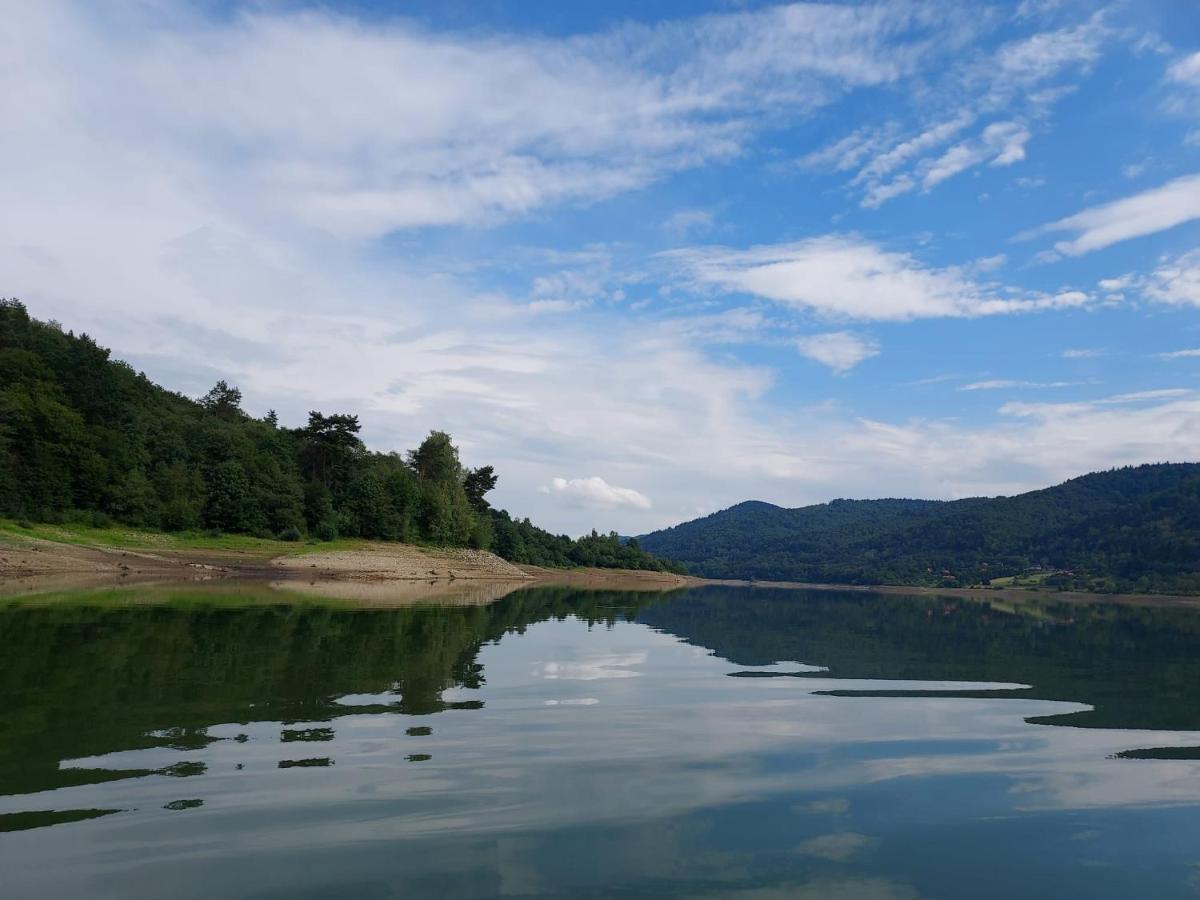 Dom Piotrusiowka Nad Zalewem Klimkowka Villa Bagian luar foto